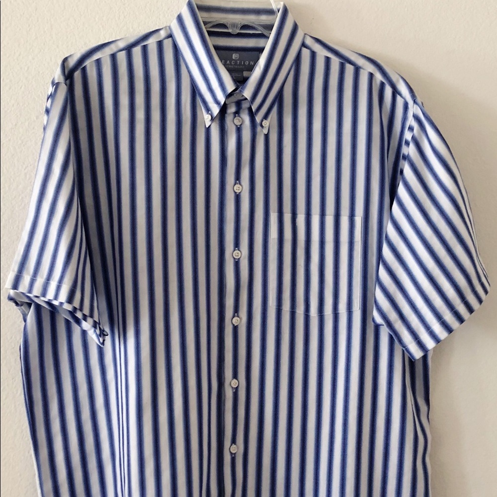 Kenneth Cole Reaction Button Down Sz Large